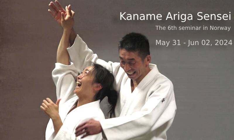 Kaname Ariga Sensei Aikido seminar 2024 - Sentrum Aikido Oslo, Norway